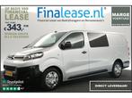 Citroën Jumpy 2.0 BlueHDI L3H1 Marge DC Airco Cruise €374pm, Citroën, Nieuw, Zilver of Grijs, Lease