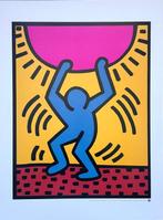 Keith Haring - International Youth Year - Offset lithography, Antiek en Kunst