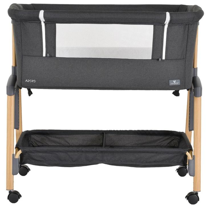 Cangaroo Adoro Black Wieg aan Bed, Kinderen en Baby's, Babywiegjes en Ledikanten, Nieuw, Verzenden