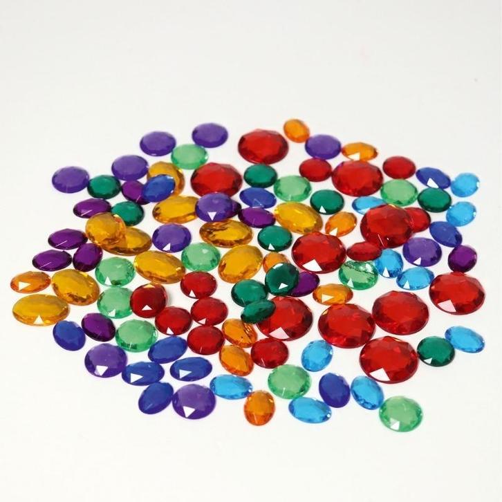 Grimms - 100 Glitterstenen Klein, Kinderen en Baby's, Speelgoed | Overig