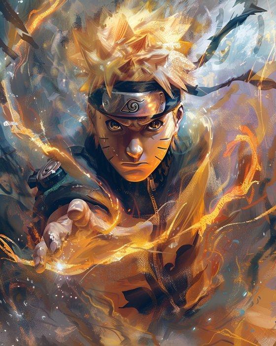 Shayer - Naruto: Will of Fire - XL - 60x80cm, Spelcomputers en Games, Spelcomputers | Overige Accessoires