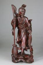 Beeld - Beeldje - Shoulao - Beeld - Tulpenboomhout - China -, Antiek en Kunst