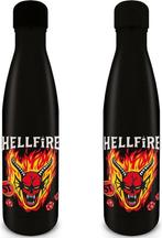 Pyramid Int. Stranger Things Metalen Waterfles-Hellfire Club, Antiek en Kunst, Antiek | Servies los, Verzenden