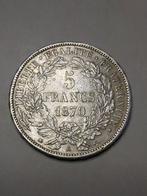Frankrijk. 5 Francs 1870-A Cérès (Zonder Minimumprijs)