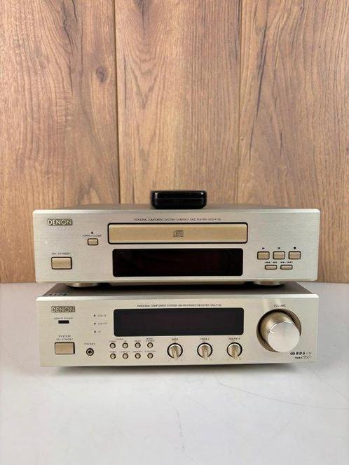 Denon - DRA-F100 Ontvanger - DCD-F100 CD-speler Stereoset, Audio, Tv en Foto, Radio's
