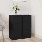 Dressoirs Zwart 2st - Compact Design Retourdeal -42%, Huis en Inrichting, Minder dan 50 cm, Nieuw, Ophalen of Verzenden, 25 tot 50 cm