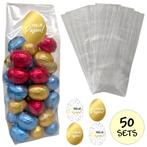 Fako Bijoux® - Uitdeelzakjes Met Sluitstickers - 50 Stickers, Verzenden, Nieuw
