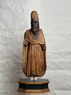 sculptuur, Santo Vescovo - 68 cm - Hout
