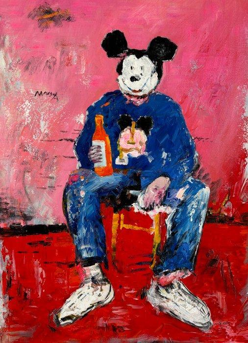 Rasky (1989) - Pop melancholy, Antiek en Kunst, Kunst | Schilderijen | Modern