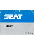 1986 SEAT IBIZA INSTRUCTIEBOEKJE NEDERLANDS, Auto diversen, Handleidingen en Instructieboekjes