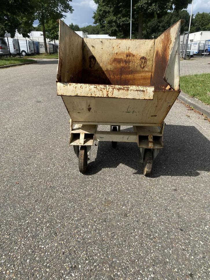 Gebruikte Kantelbakken, Kantelbak, Kiepbak, Kiepcontainer, Doe-het-zelf en Verbouw, Kratten en Dozen, 100 cm of meer, Gebruikt