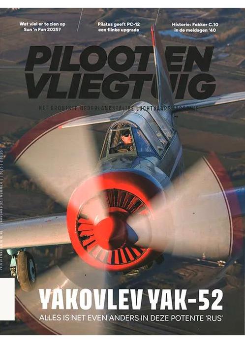 Piloot en vliegtuig - 05 2025, Boeken, Tijdschriften en Kranten, Wetenschap en Natuur, Nieuw, Verzenden