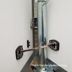 Deurvastzetter GTO RVS compleet lange versie 225 mm, Caravans en Kamperen, Camper-accessoires, Ophalen of Verzenden, Nieuw