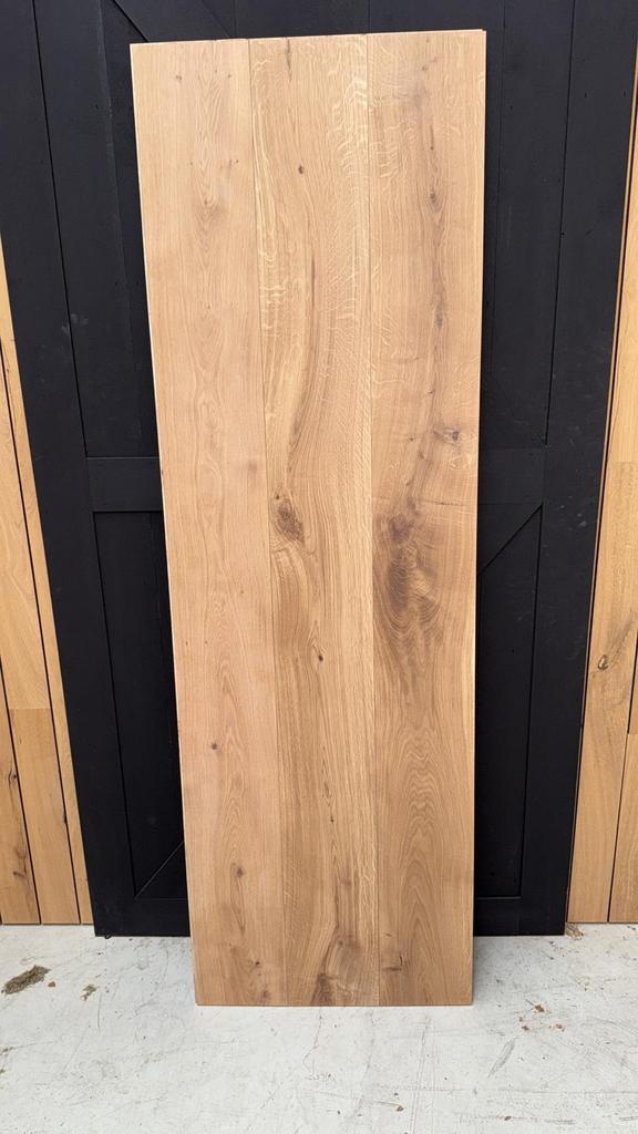 Speciale Aanbieding: Eiken Multiplank Vloer 22 cm breed!, Doe-het-zelf en Verbouw, Vloerdelen en Plavuizen, 10 tot 30 cm, 150 cm of meer