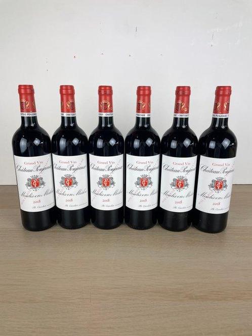 2018 Château Poujeaux - Bordeaux - 6 Flessen (0.75 liter), Verzamelen, Wijnen
