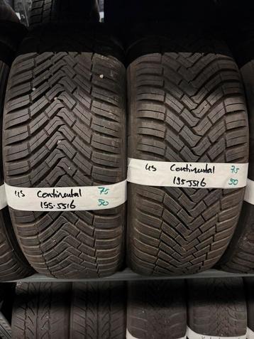 195-55-16 Continental ALL SEASON 7.5mm Montage 195 55 16 beschikbaar voor biedingen