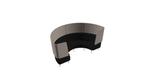 4-zits bank curved met hoge rug | Arcipelago, Nieuw in verpakking