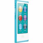 Apple iPod Nano Multitouch 7e Generatie - 16 GB - Blauw, Verzenden, Zo goed als nieuw