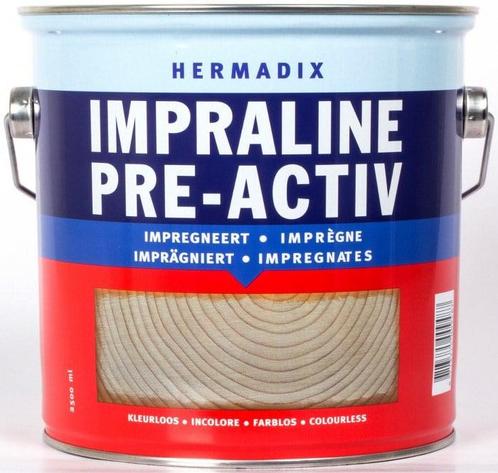Hermadix Impraline 0.75liter (HOUT - BEITS), Doe-het-zelf en Verbouw, Verf, Beits en Lak, Beits, Overige kleuren, Nieuw, Minder dan 5 liter
