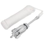 vidaXL Anker met touw inklapbaar 2,5 kg smeedijzer, Watersport en Boten, Bootonderdelen, Verzenden, Nieuw