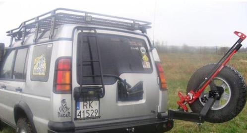 F4X4 - RESERVEWIEL HOUDER LAND ROVER DISCOVERY II, Auto-onderdelen, Carrosserie en Plaatwerk, Ophalen of Verzenden