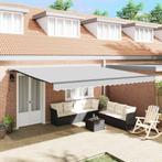 vidaXL Markies Antraciet 4 × 3,5 m Metaal, Tuin en Terras, Zonneschermen, Verzenden, Nieuw