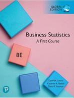 Business Statistics: A First Course, Global Edition, Boeken, Verzenden, Zo goed als nieuw, Timothy Krehbiel
