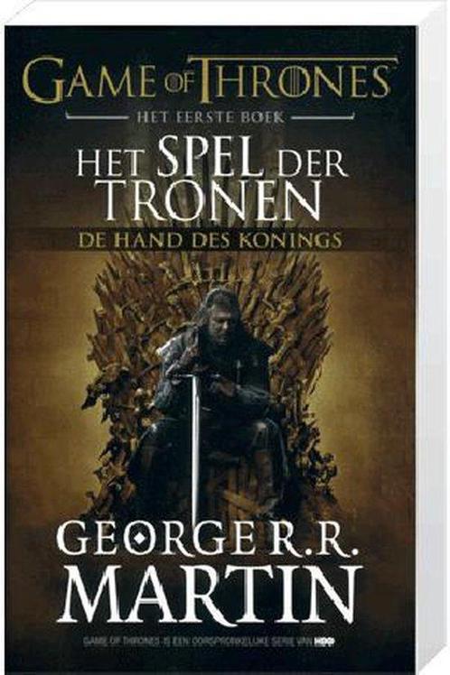 Het spel der tronen, eerste boek, De hand des Konings 978902, Boeken, Fantasy, Zo goed als nieuw, Verzenden