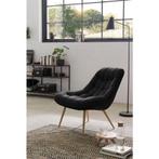 SalesFever Relaxfauteuil met xxl-stiksels, met zwarte, Huis en Inrichting, Fauteuils, Verzenden, Nieuw