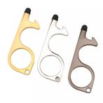 TT-products hygiëne no-contact sleutelhanger goud, Huis en Inrichting, Ophalen of Verzenden, Nieuw