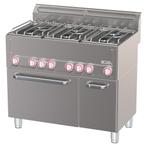 Diverso By Diamond Gas Fornuis 6 Branders | Conventieoven Gn, Ophalen of Verzenden, Nieuw in verpakking