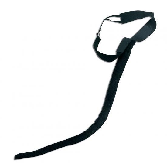 Zwarte katten staart 80 cm - Verkleedaccessoires over, Hobby en Vrije tijd, Feestartikelen, Verzenden