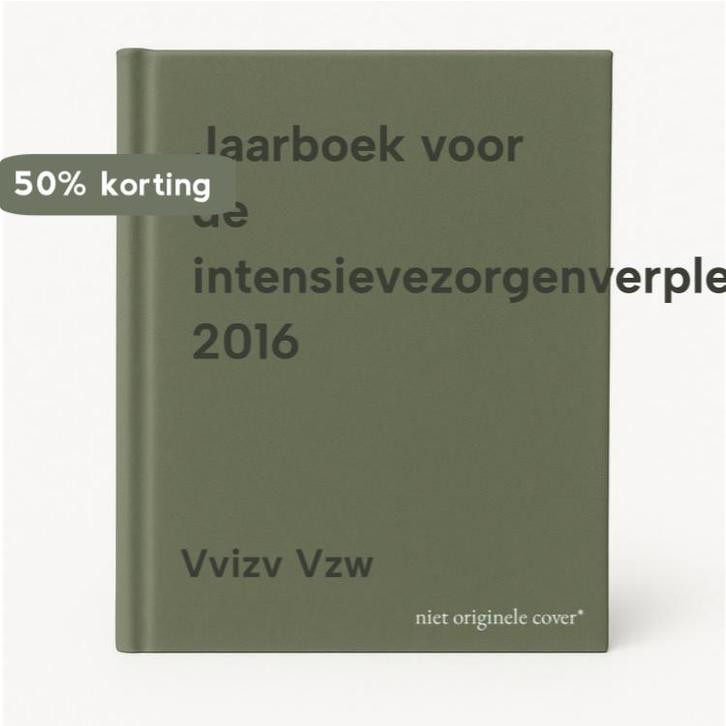 Jaarboek voor de intensievezorgenverpleegkunde 2016, Boeken, Wetenschap, Gelezen, Verzenden