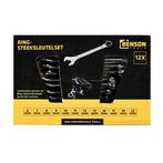 Benson 12-delige ring- en steeksleutelset - 6 tot 22 mm -..., Ophalen of Verzenden, Nieuw