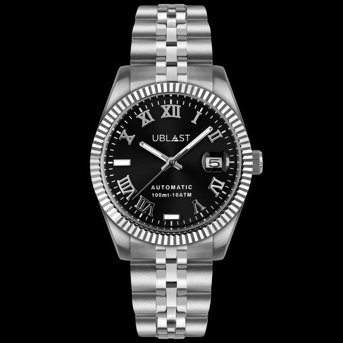 Ublast - Century Roman Number - REF.UBCENR40BK - Heren -, Sieraden, Tassen en Uiterlijk, Horloges | Heren