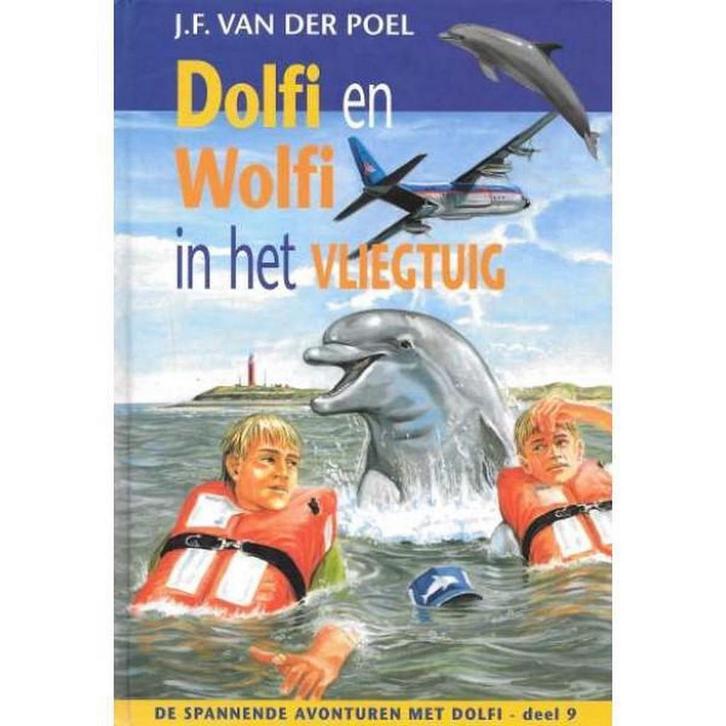 Dolfi en Wolfi in het vliegtuig / Dolfi en Wolfi / 9, Boeken, Kinderboeken | Jeugd | 10 tot 12 jaar, Zo goed als nieuw, Verzenden
