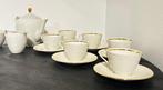 Theeservies (15) - Theeservies met gouden rand - Porselein -, Antiek en Kunst