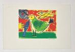 Corneille (1922-2010) - LOiseau à la lune (dernier, Antiek en Kunst