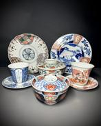 NO RESERVE - SET VAN 6 Japanse kopjes en schotels, bedekte, Antiek en Kunst