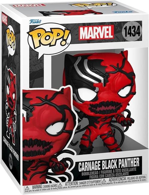 Funko Pop! - Carnageized Black Panther #1434 | Funko - Hobby, Verzamelen, Poppetjes en Figuurtjes, Nieuw, Verzenden