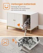 Kattenbak meubel -  80 x 50 x 55 cm - kattenmand -, Verzenden, Nieuw