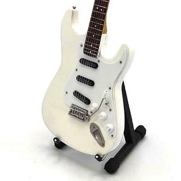 Miniatuur Fender Stratocaster met gratis standaard