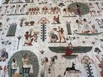 Fascino del Nilo: Weefsel met Egyptische patronen voor, Antiek en Kunst