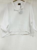 Mooi linnen korte - cropped top - v-hals hals - kraagje -, Kleding | Dames, T-shirts, Nieuw