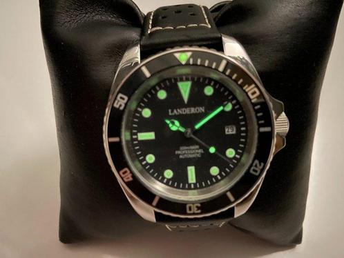 Landeron - Sub Automatic Etanche 20 ATM - Heren - 2020+, Sieraden, Tassen en Uiterlijk, Horloges | Heren