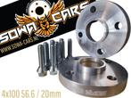 Spacers 20mm Opel Corsa 4x100 56.6 Spoorverbreders adapters, Ophalen of Verzenden