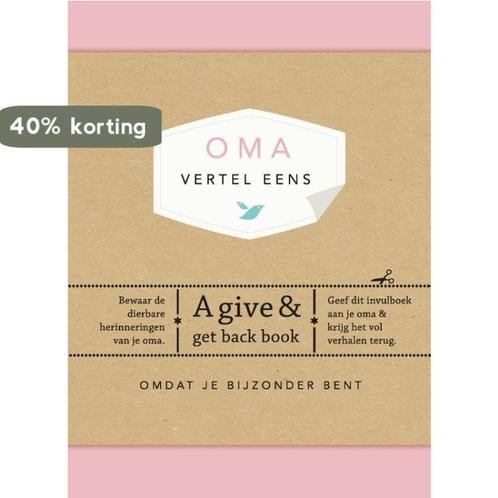Oma, vertel eens / Vertel eens 9789000344598 Elma van Vliet, Boeken, Hobby en Vrije tijd, Gelezen, Verzenden