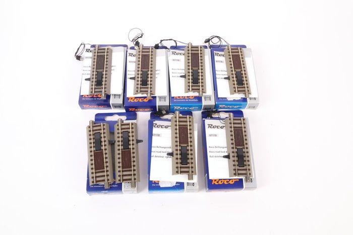 Roco H0 - 61118 - Modeltreinsporen (8) - Acht elektrische, Hobby en Vrije tijd, Modeltreinen | H0