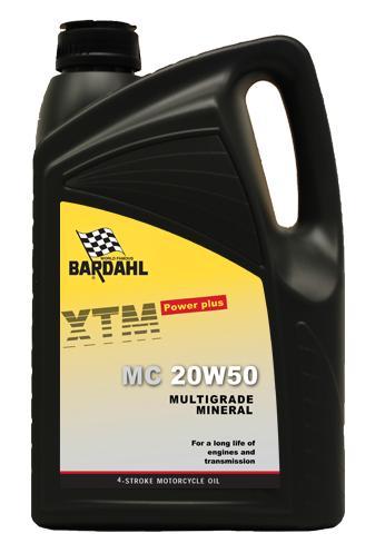 Bardahl XTM 4-takt 20W50 Multigrade 5 liter beschikbaar voor biedingen