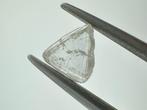 Diamant Ruw - Hoogte: 3.56 mm - Breedte: 7.5 mm- 0.38 g -, Verzamelen, Mineralen en Fossielen